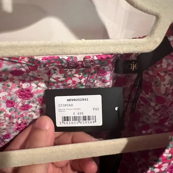 Maje Ryad dress nwt - Picture 7 of 9